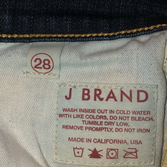NWOT J Brand Ink Jeans Size 28 - Picture 6 of 7
